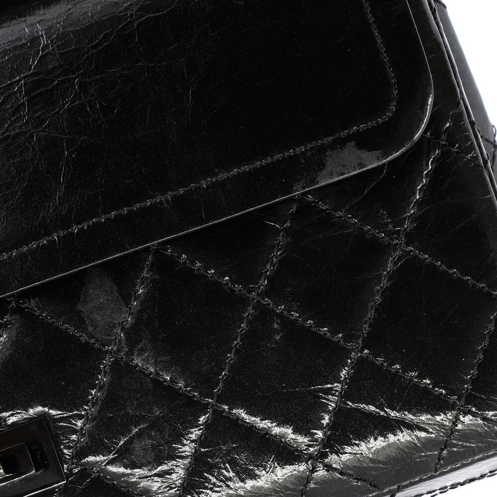 Chanel So Black Reissue 2.55 Flap Bag #220996C42B - Picture 7 of 9